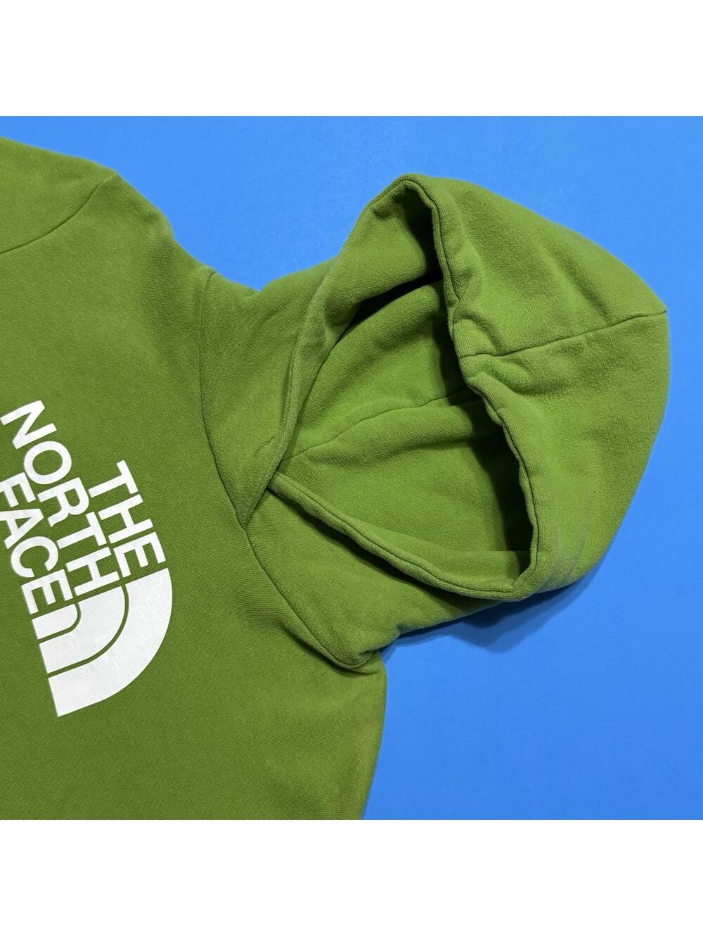 Y2K The North Face Hoodie Sweatshirt Green Gorpcore Women’s Medium